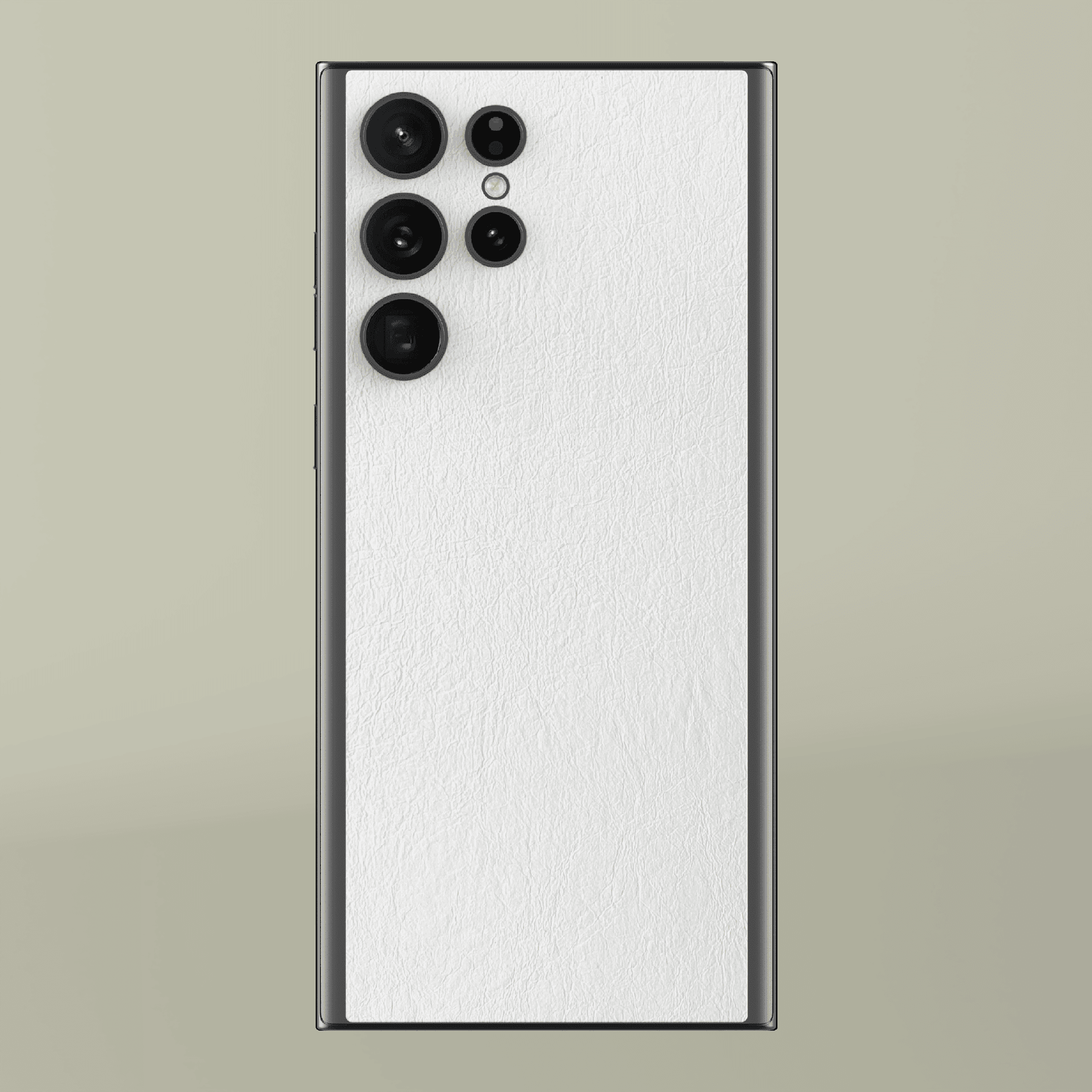 Plain phone skin, front view — view 5