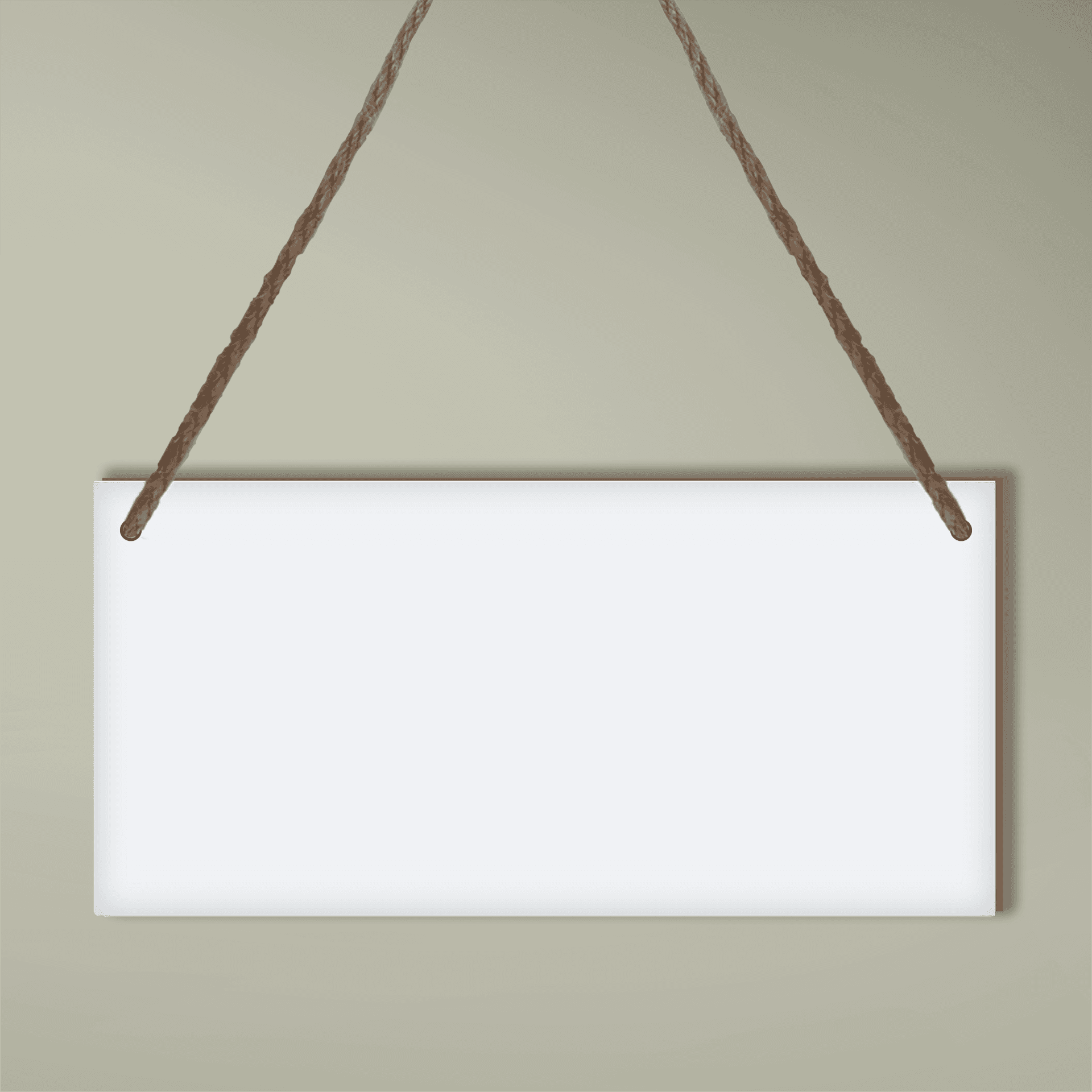 Plain wood panel painting (rectangular), front view — view 3