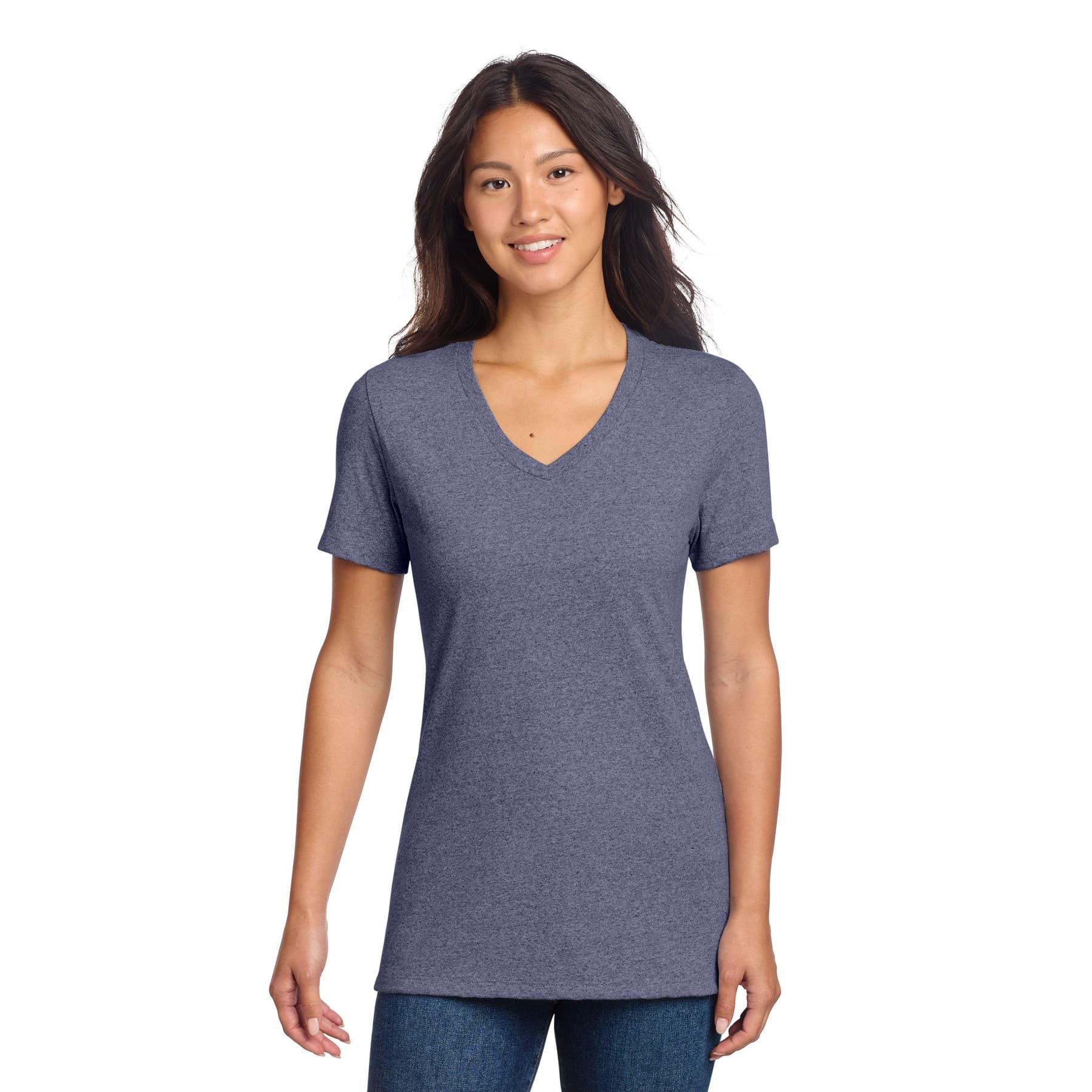 Custom Women's Heather T-Shirt with Your Design