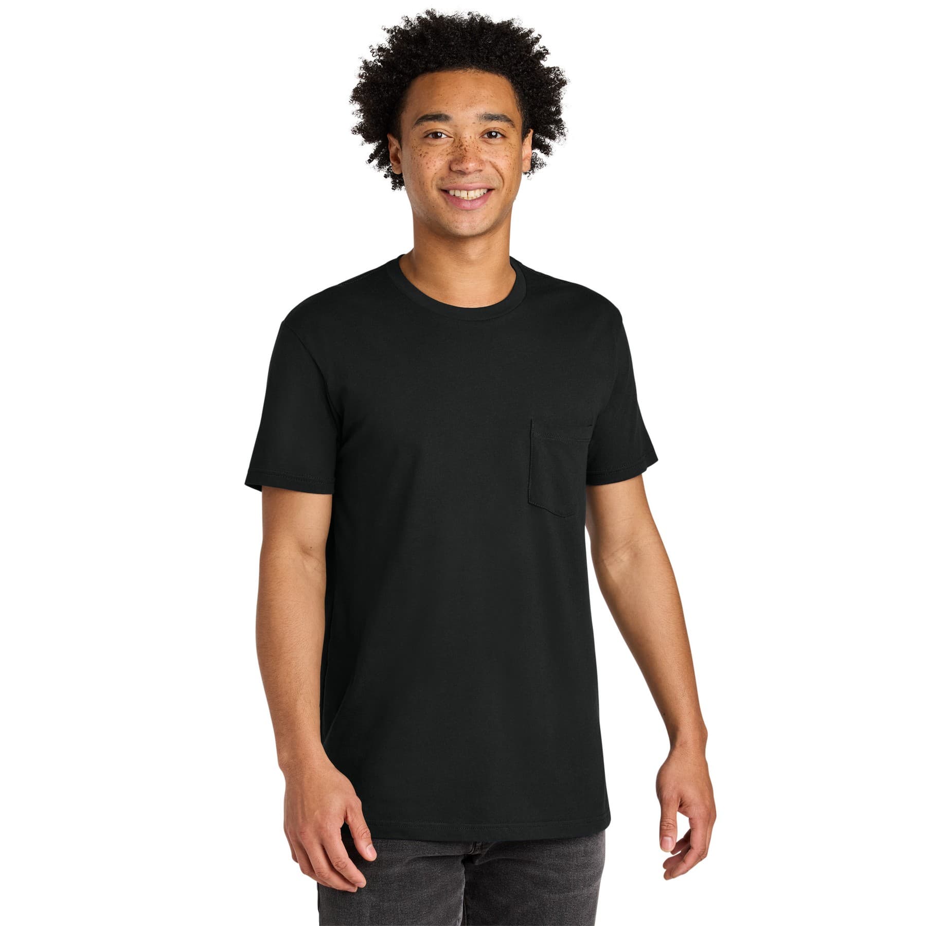 Custom Pocket T-Shirt with Your Design on the Back