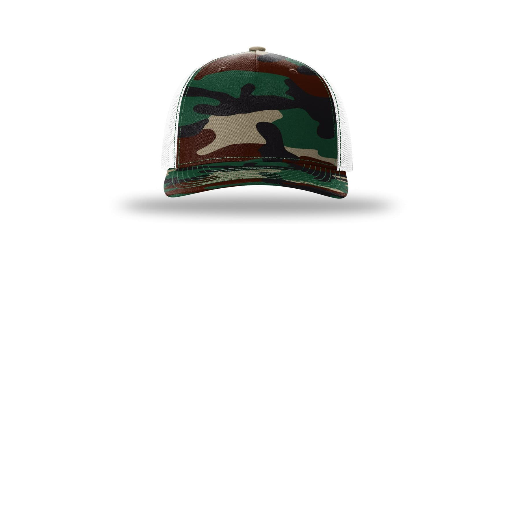 Custom Camo Hat with Your Design, Five-Panel