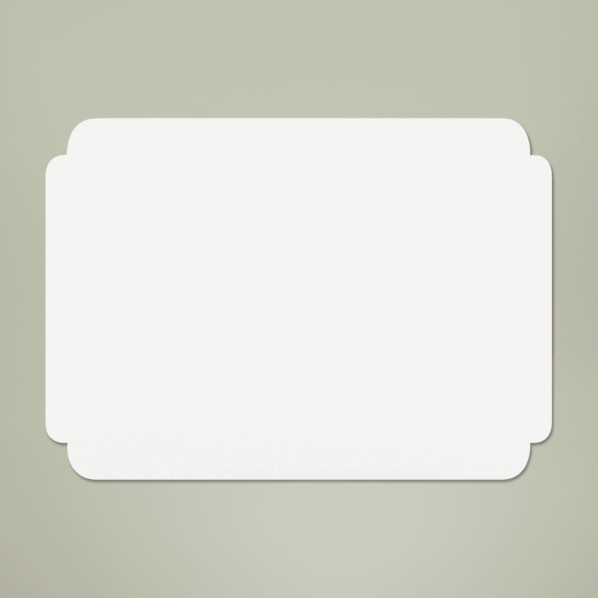 Plain flat greeting cards (envelopes included), front view — view 4