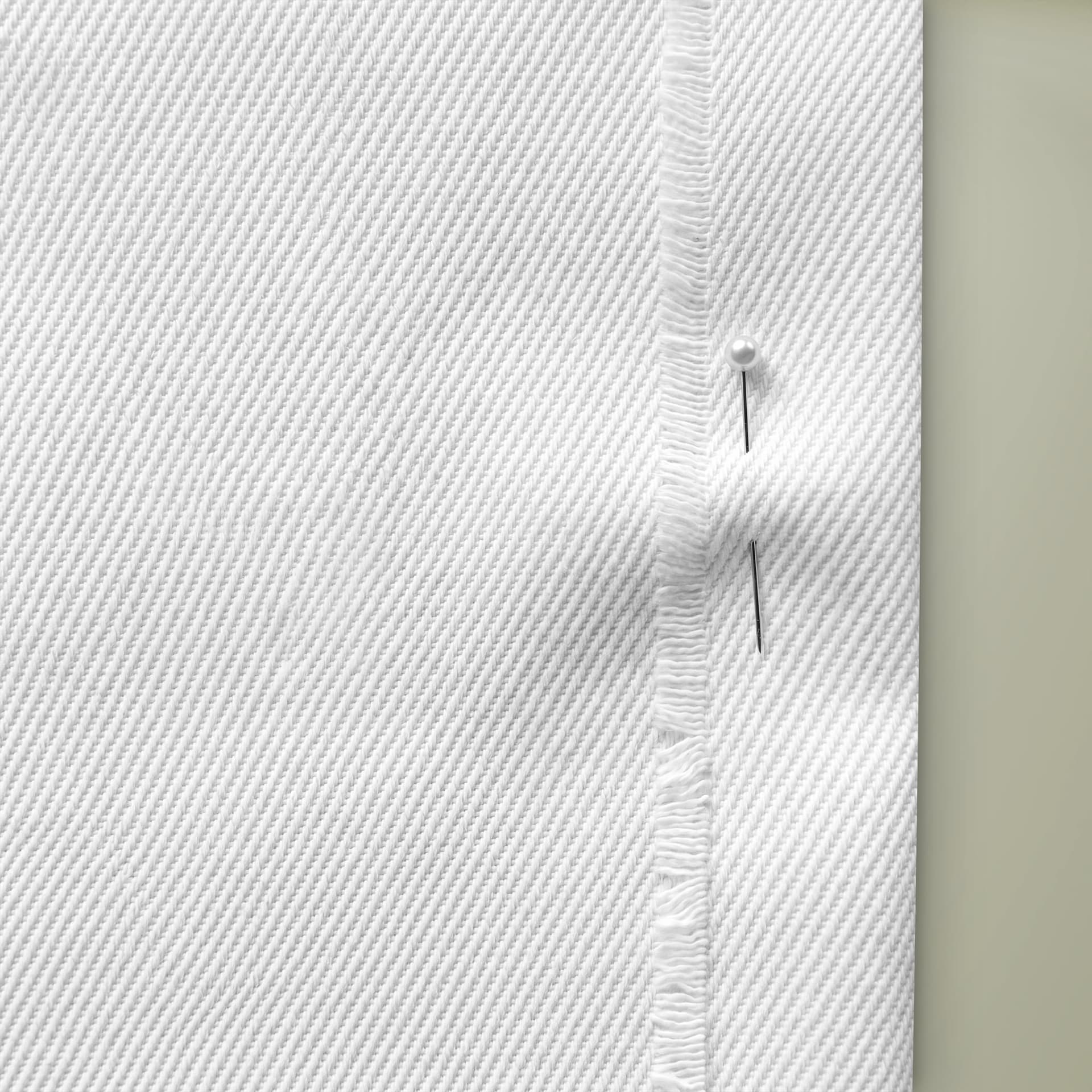 Plain fabric by yard (cotton twill), front view