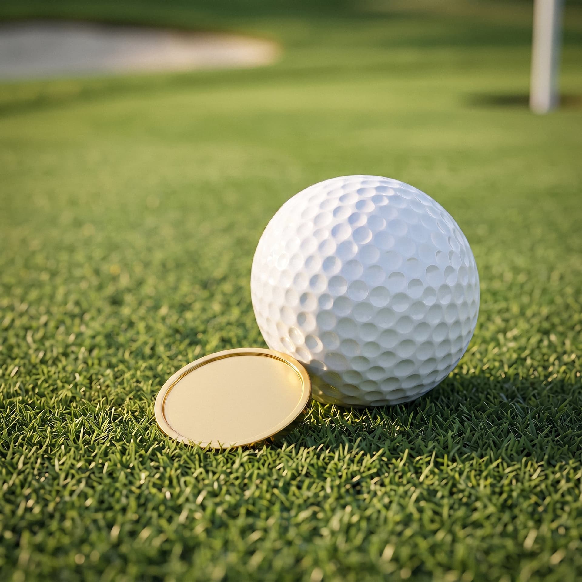 Custom Golf Ball Marker Sports Gear with Your Photo or Text
