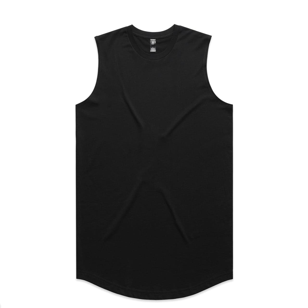 Staple Curve Tank — Black — product photo