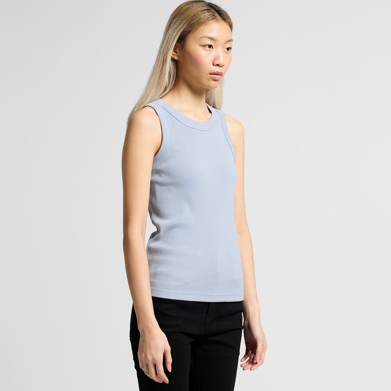 Custom Women's Organic Rib Tank Top with Your Photo or Text