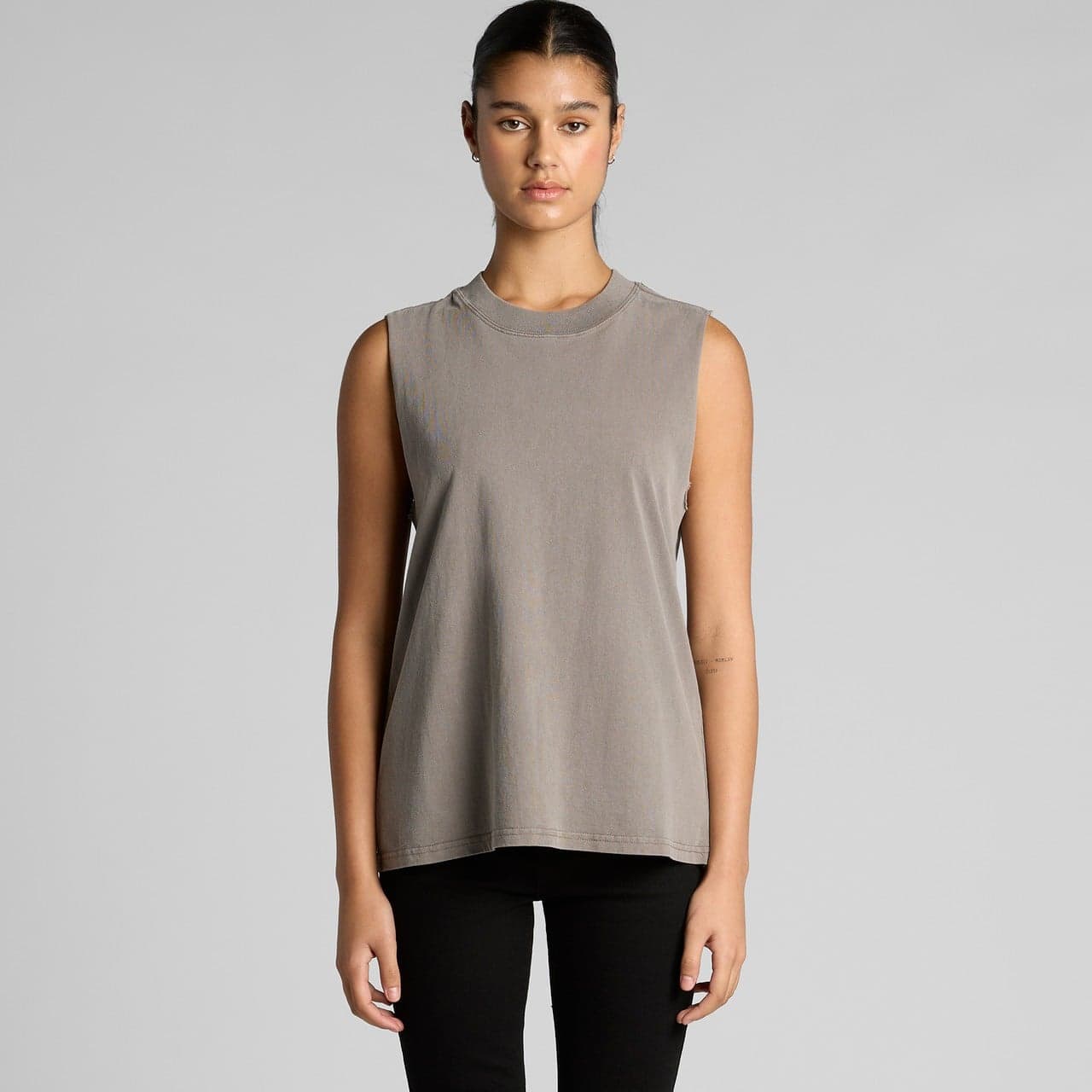 Custom Women's Heavy Faded Tank Top with Your Photo or Text