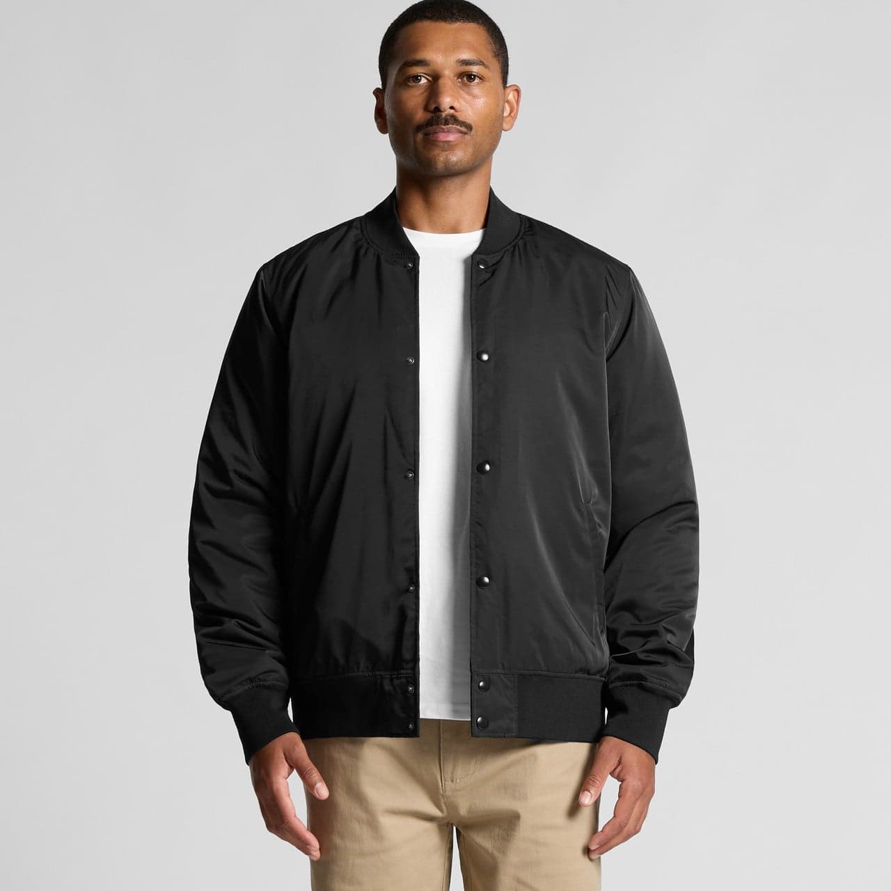 Custom Recycled Polyester Bomber Jacket with Your Photo or Text