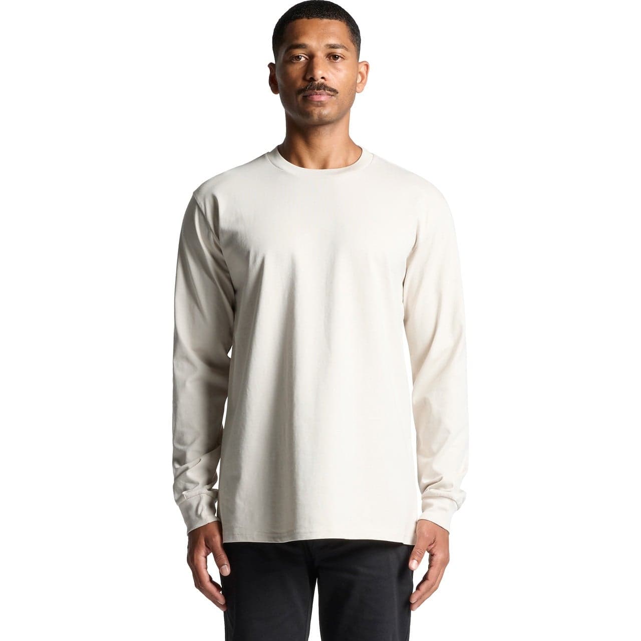 Plain storm classic l-s tee, front view