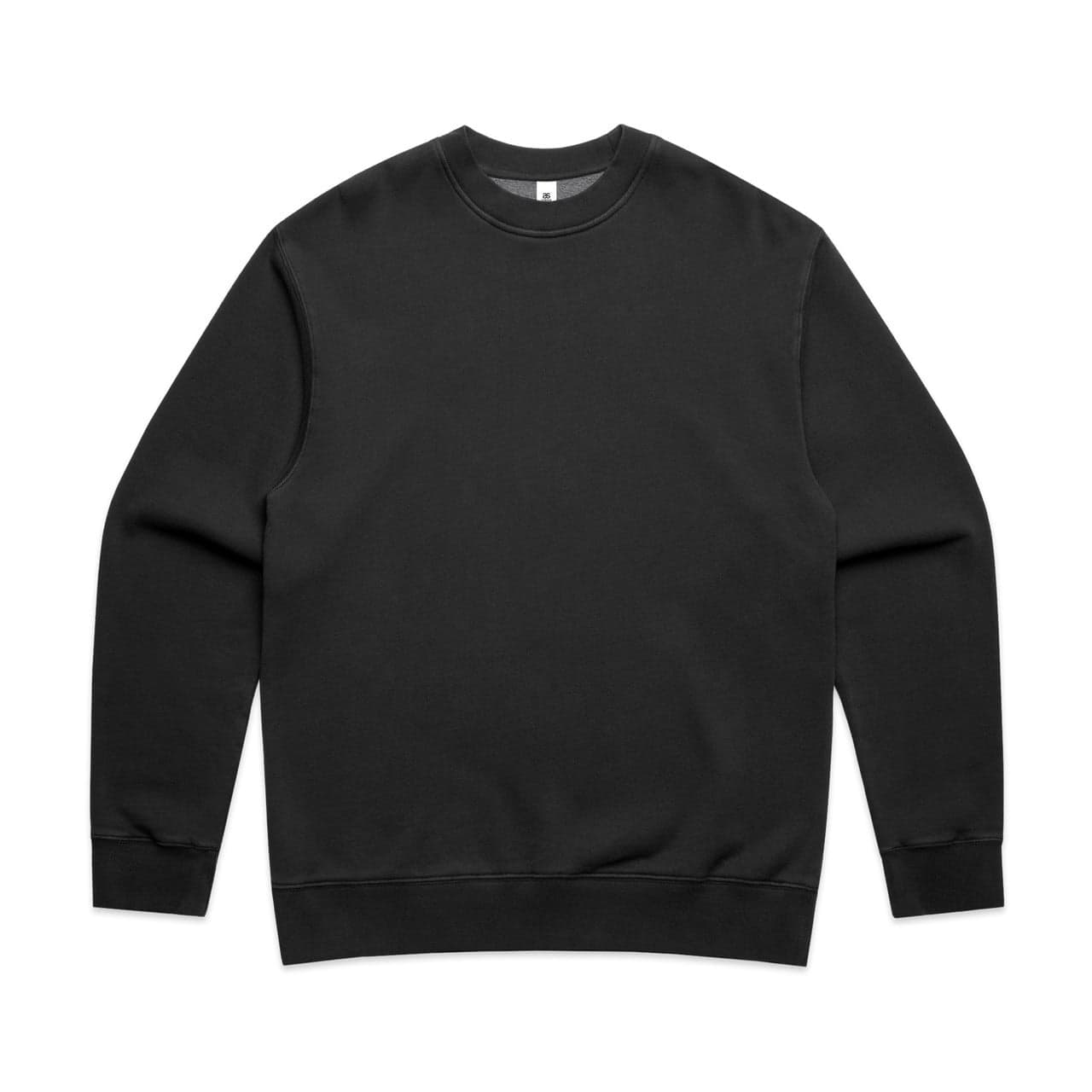 Relax Faded Crew — Faded Black — product photo