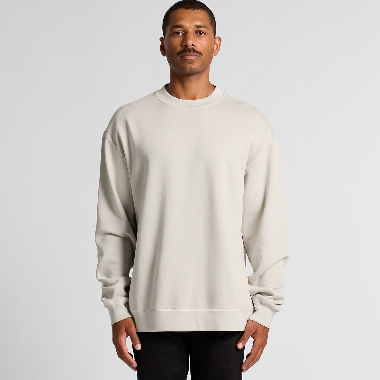 Custom Relaxed Faded Crewneck Sweatshirt with Your Photo or Text