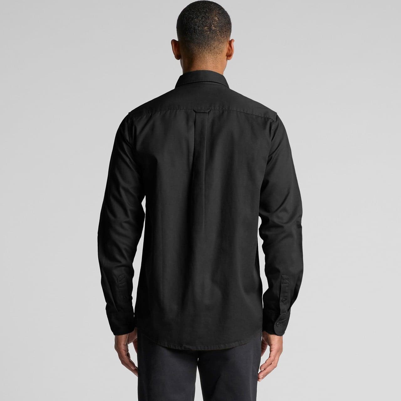 Custom Long Sleeve Button-Up Work Shirt with Your Photo or Text