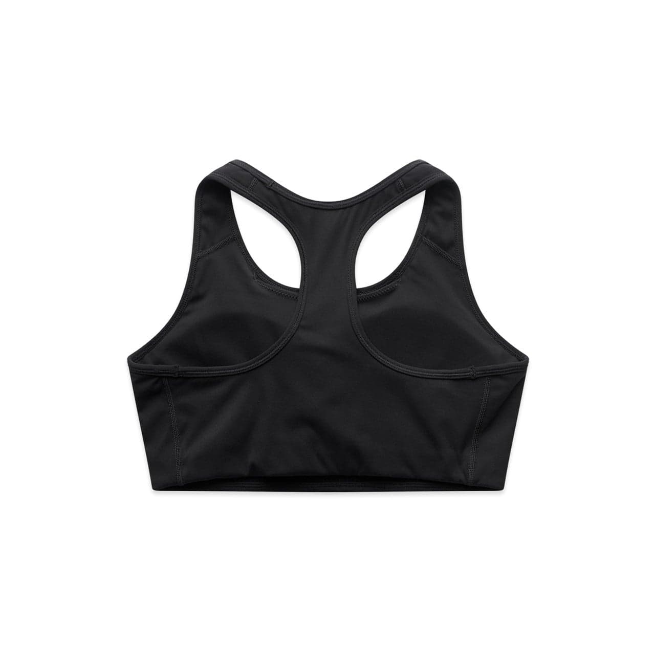 Women's Active Bra Top — Black — product photo
