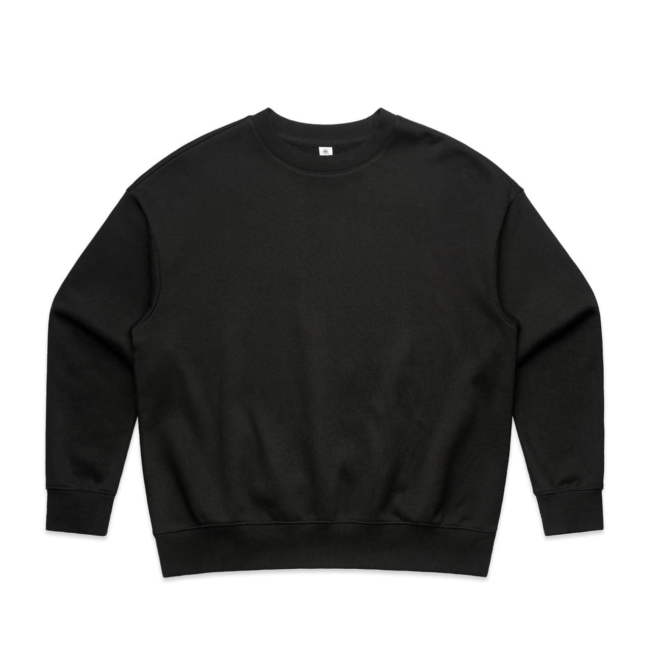 Women's Heavy Crew — Black — product photo