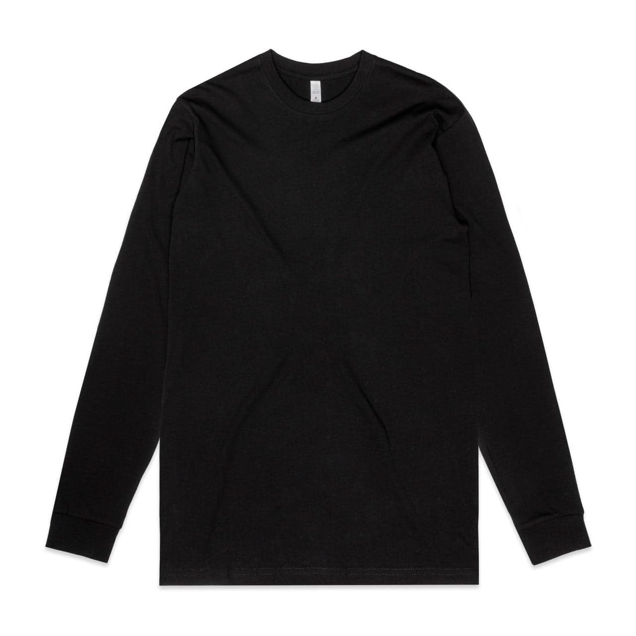 Staple Organic L-S Tee — Black — product photo