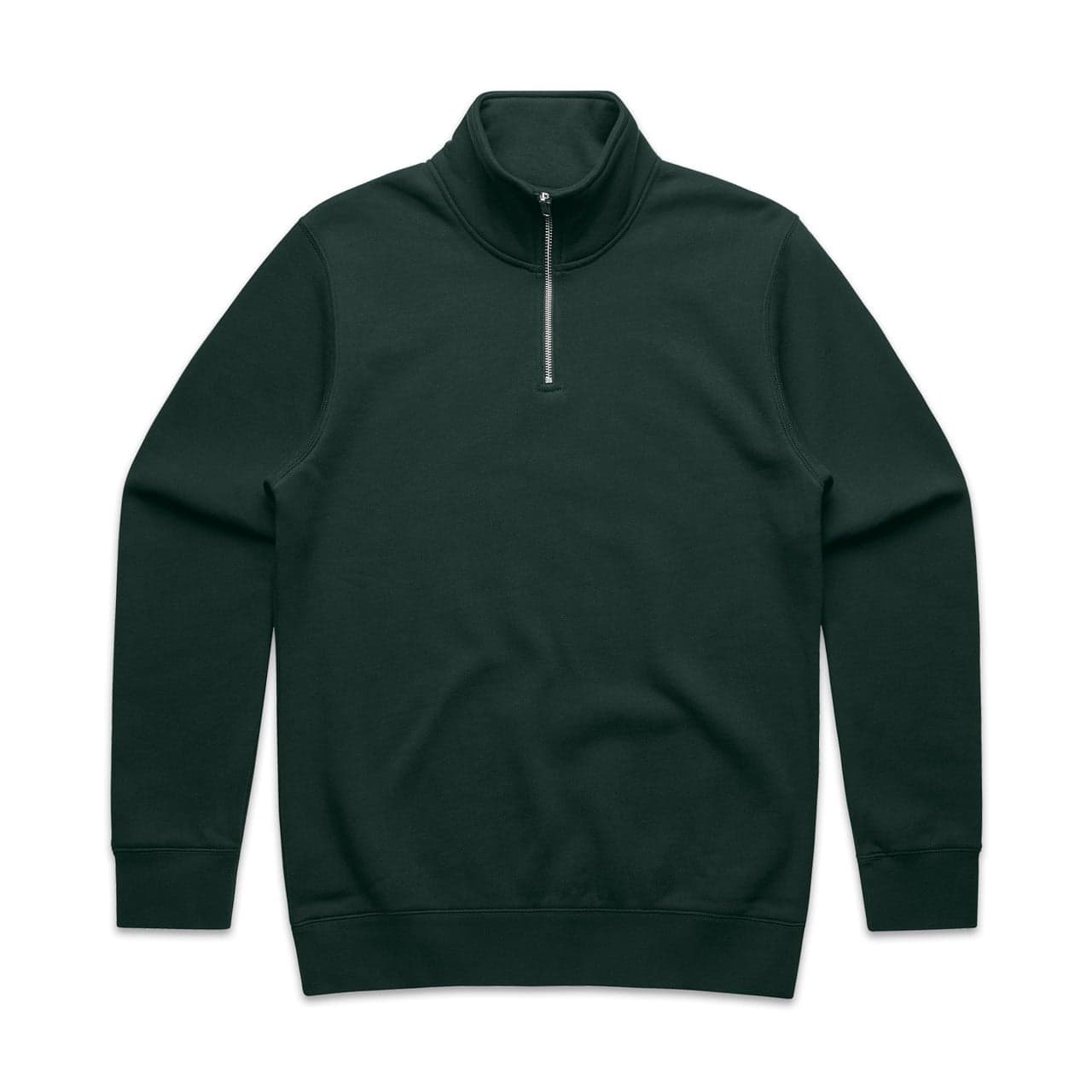 Stencil Half Zip Crew — Pine Green — product photo
