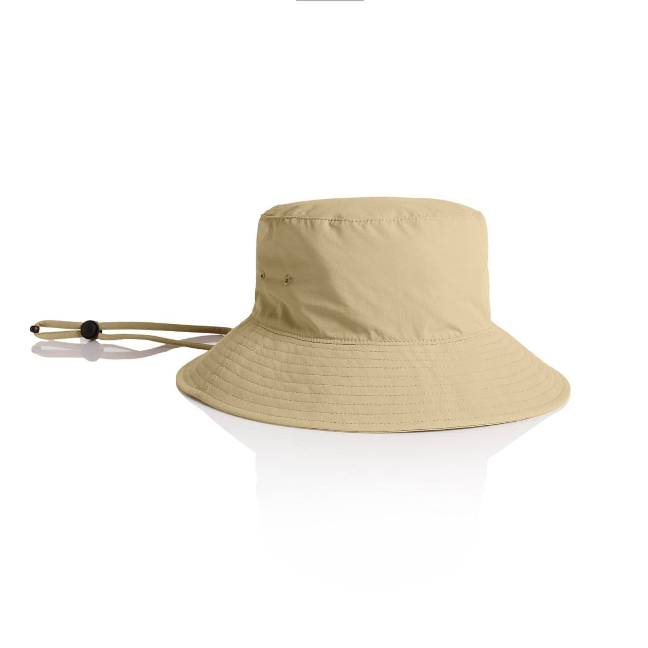 Custom Bucket Hat, Nylon Wide Brim with Chin Strap, with Your Text