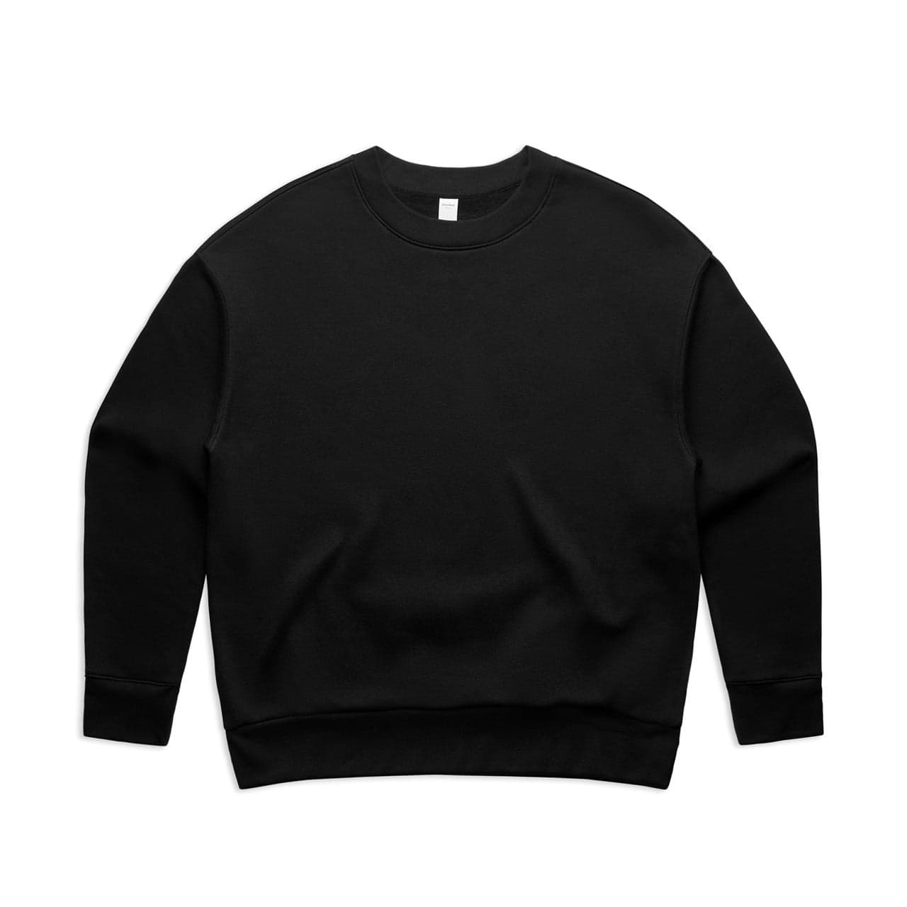 Women's Relax Crew — Black — product photo