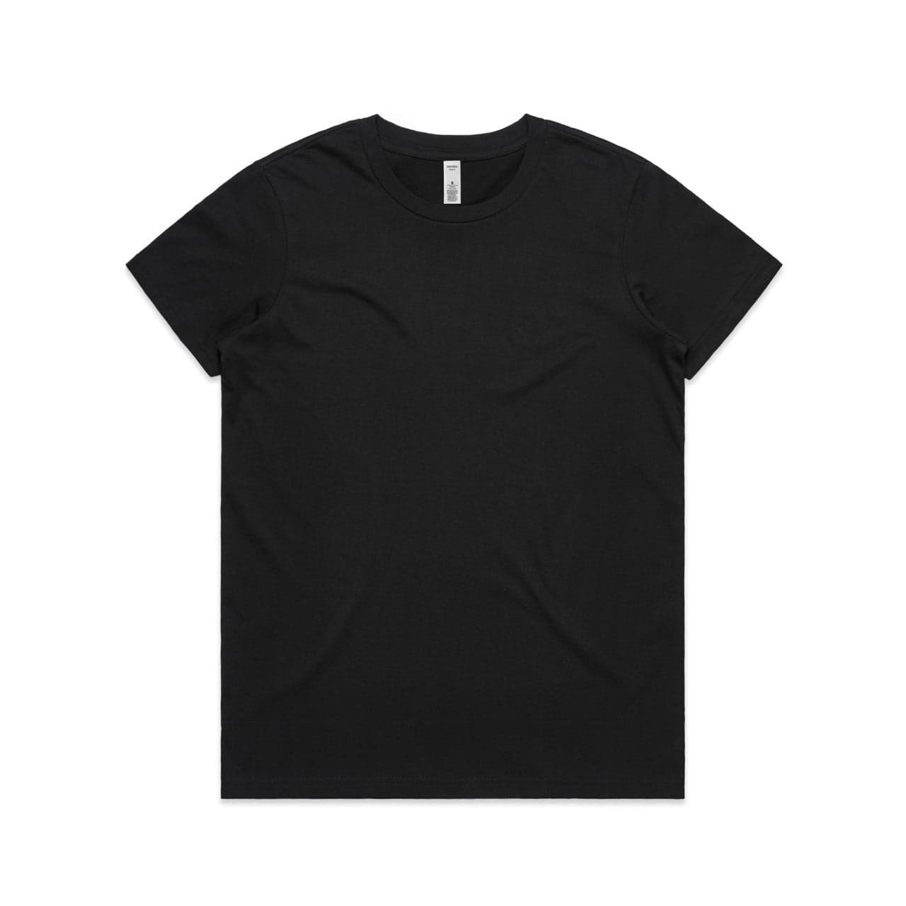 Women's Basic Tee — Black — product photo
