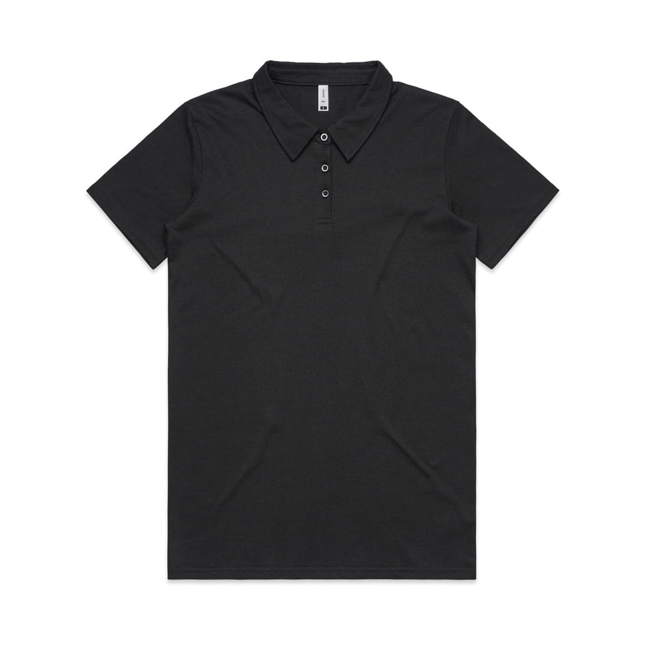 Women's Amy Polo — Black — product photo