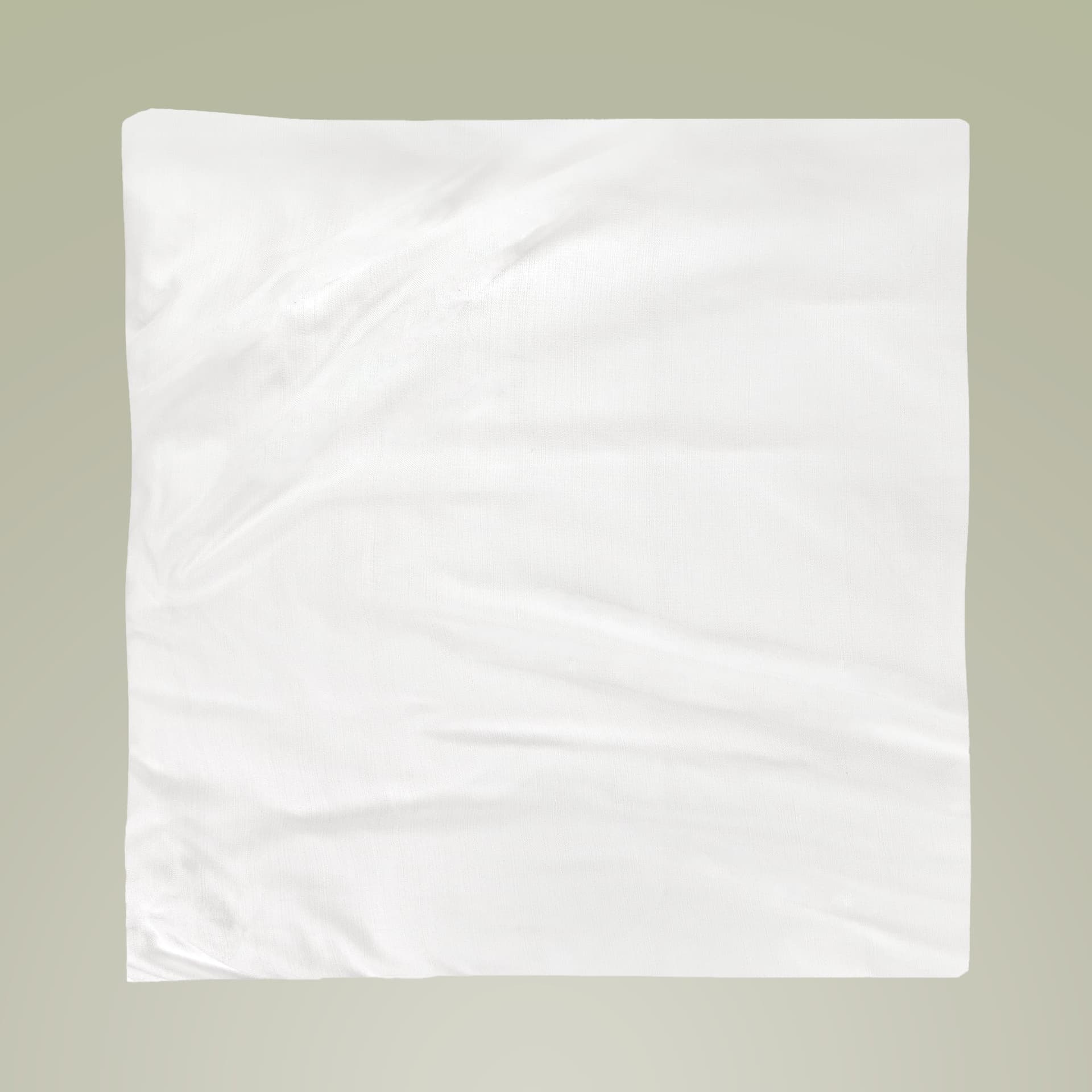 Plain poly twill napkin, front view