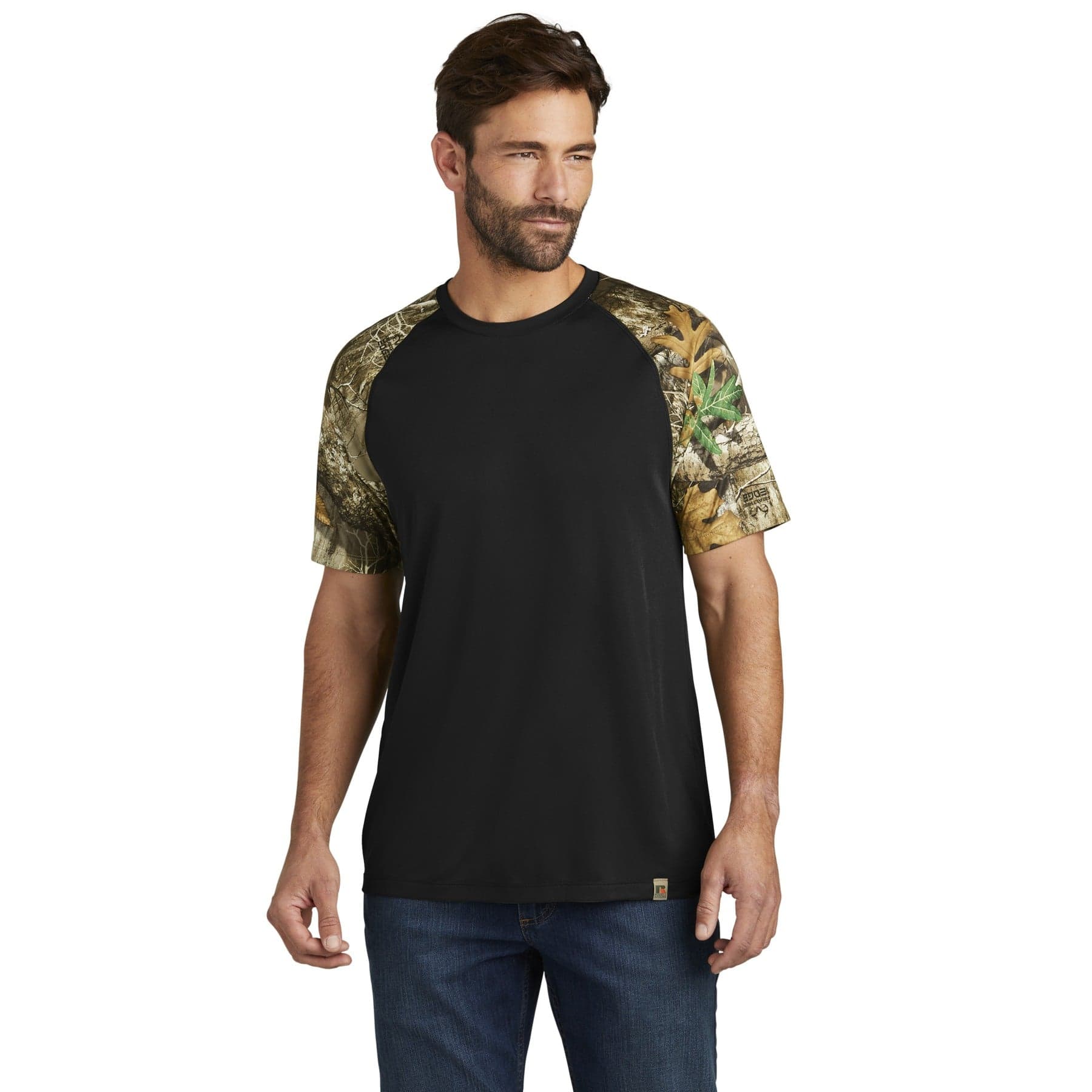 Custom Colourblock T-Shirt with Your Logo