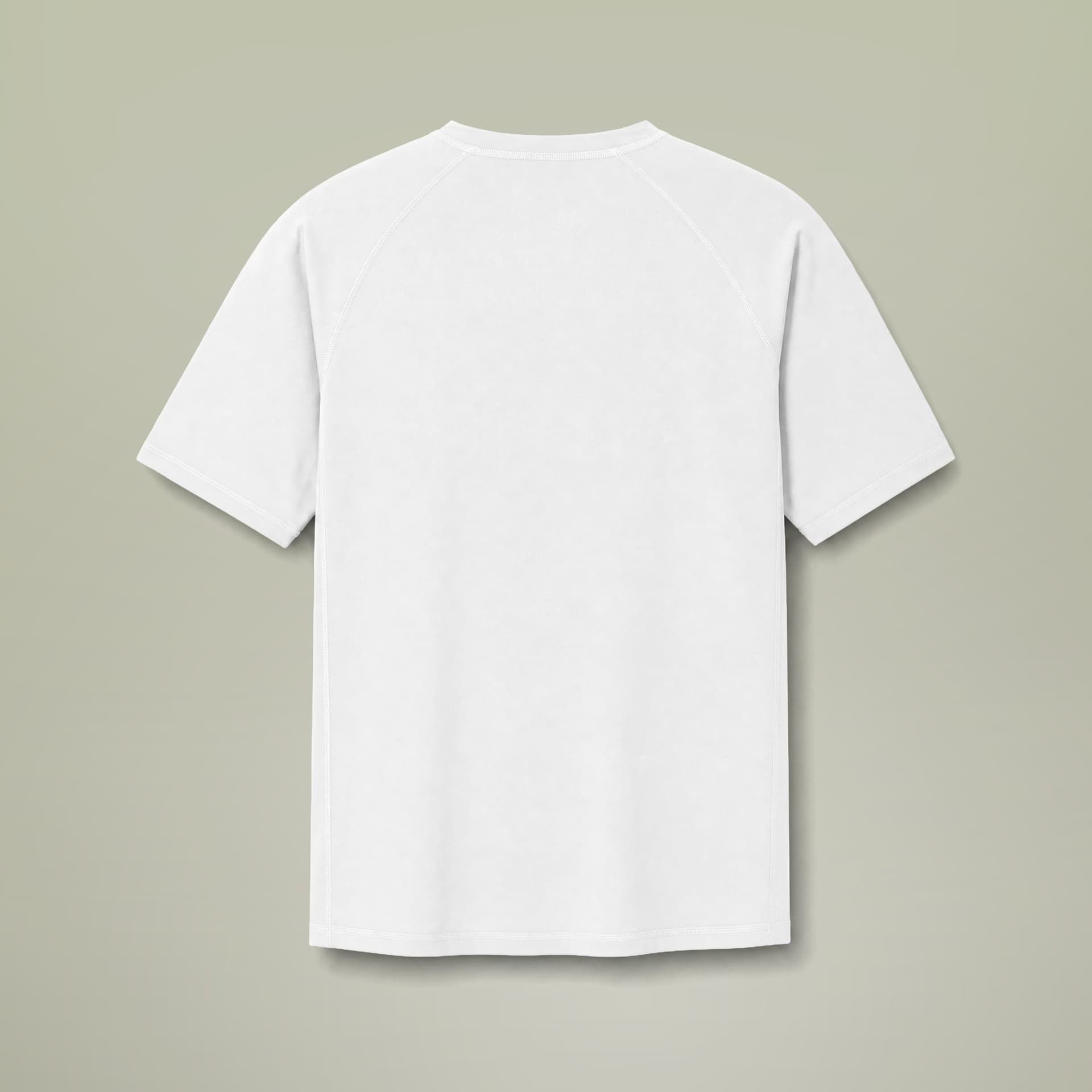 Plain white rashguard tee