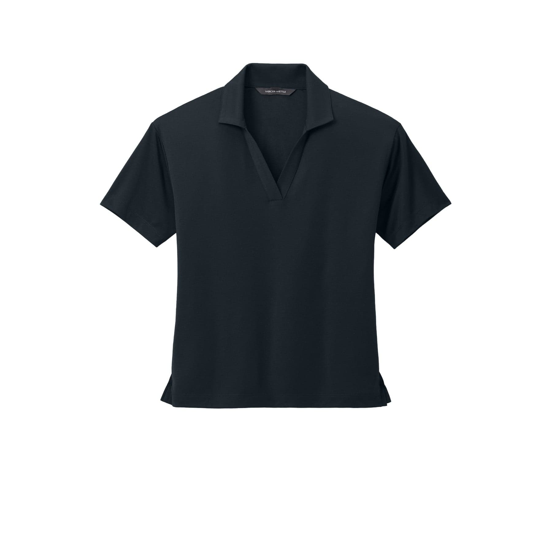 Women's Stretch Jersey Polo — Night Navy — product photo