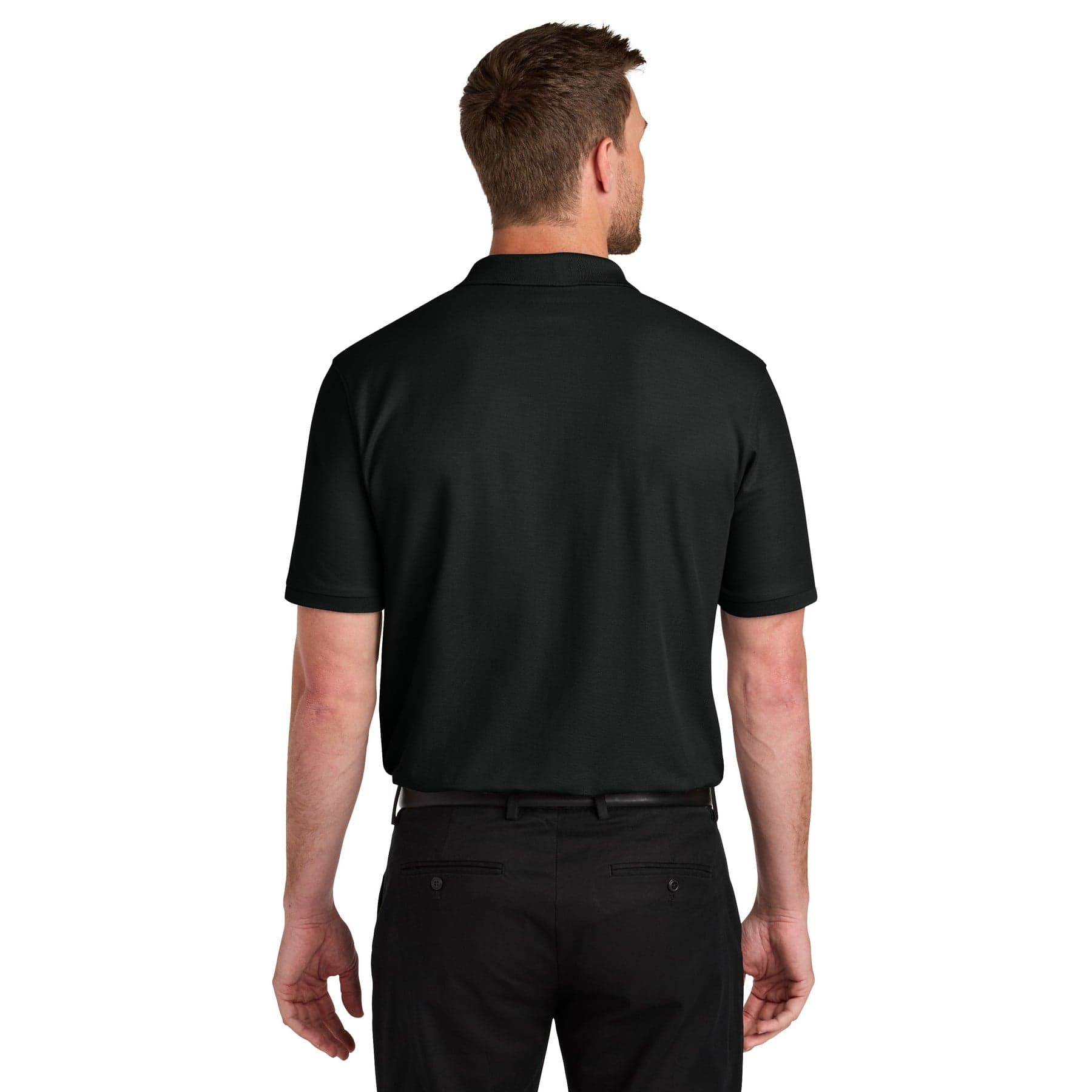 Wearever Signature Pique Pocket Polo — Storm Grey — product photo