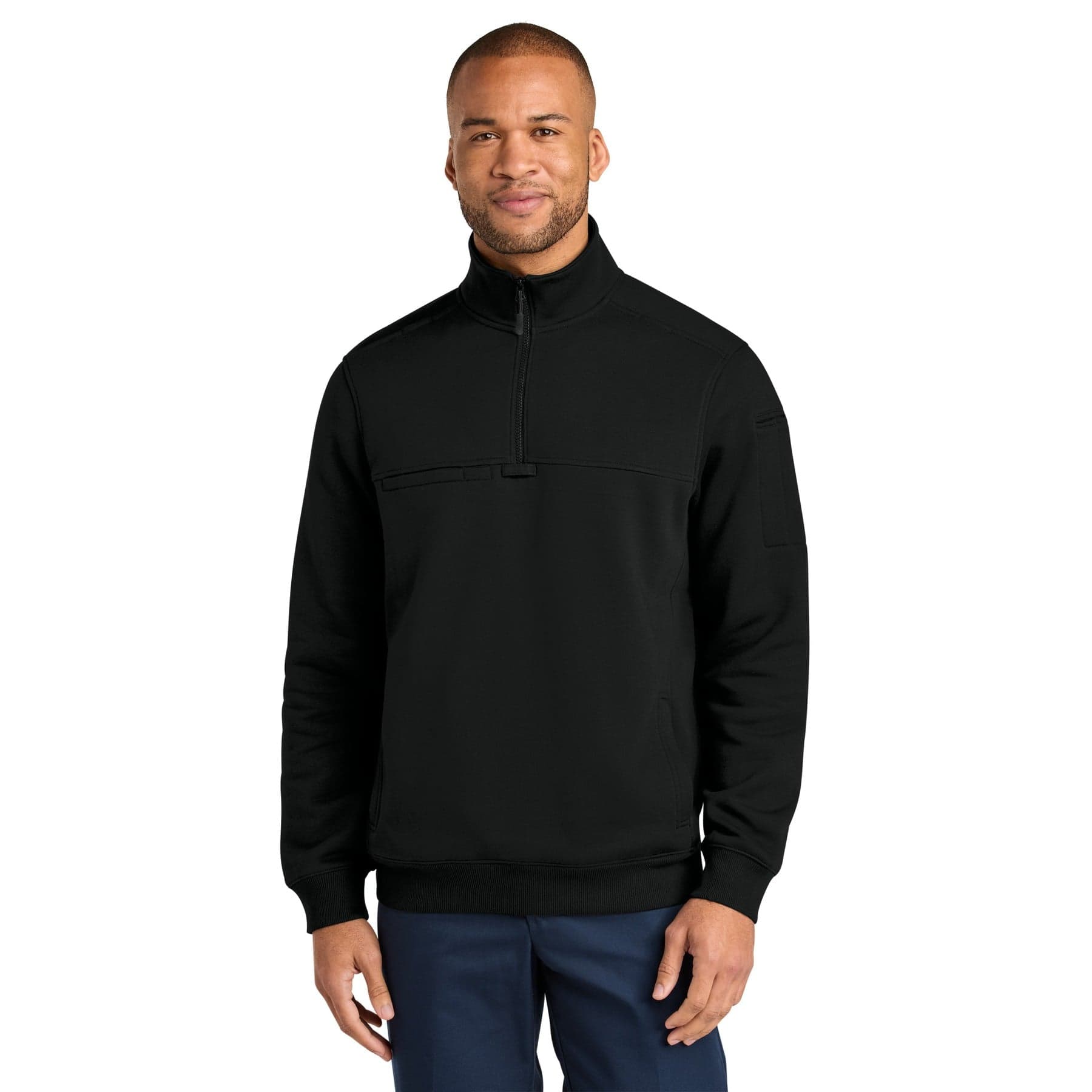 Custom Heavyweight Zip-Up Fleece Work Shirt with Your Photo or Text