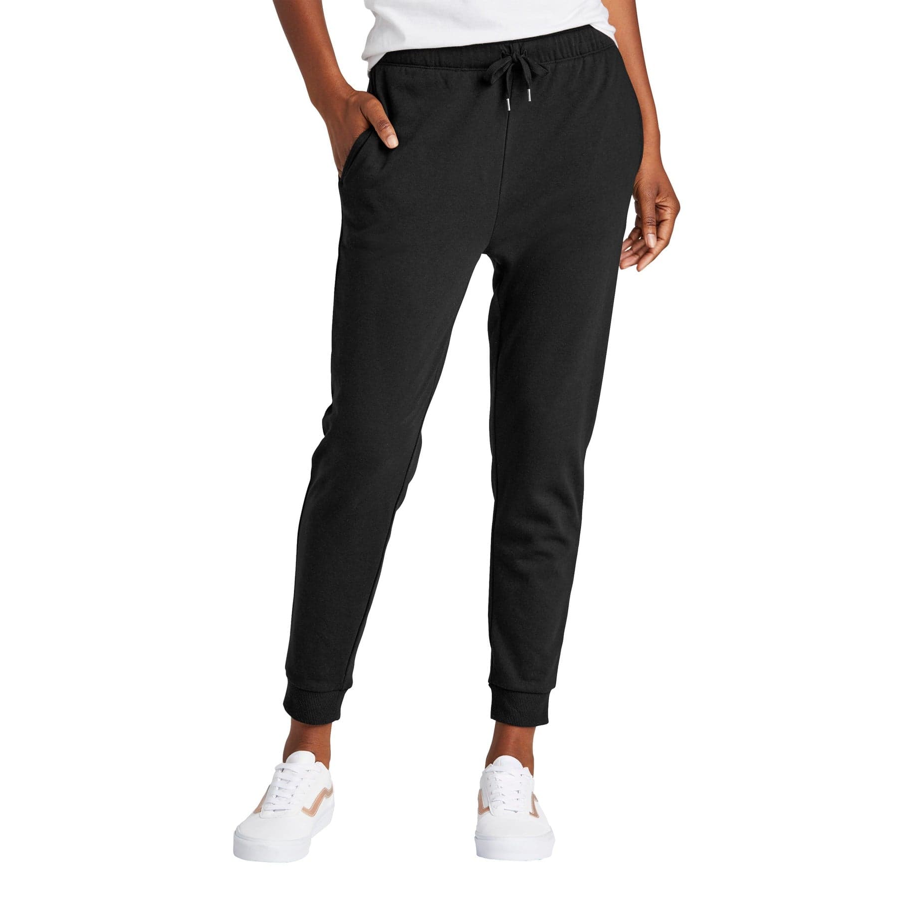 Custom Women's Tri-Blend Jogger Sweatpants with Your Photo or Text