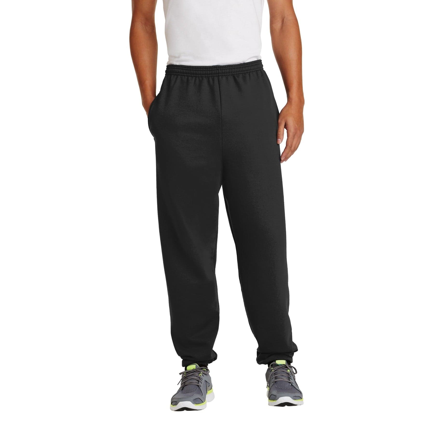 Custom Essential Fleece Pocket Sweatpants with Your Photo or Text