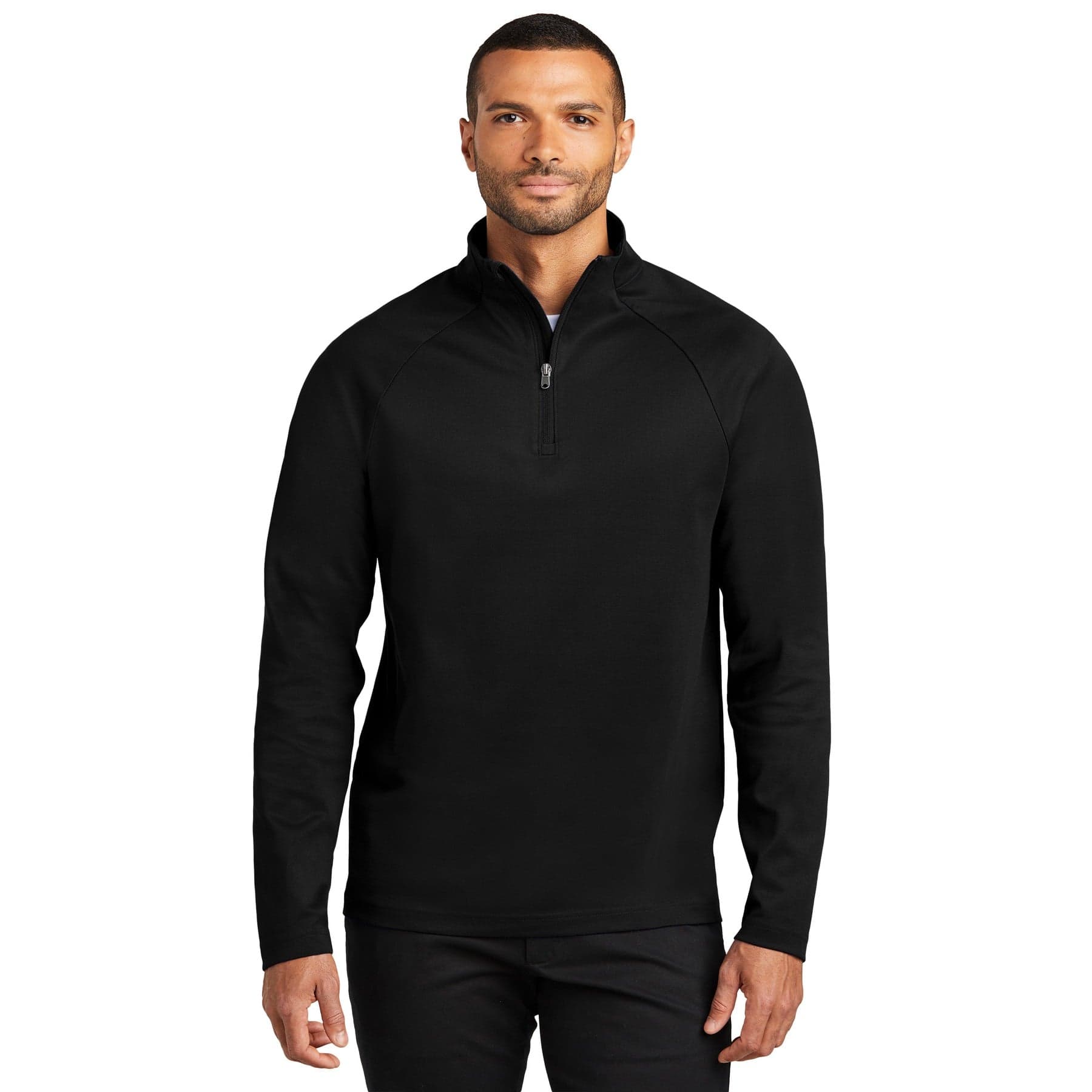 Custom Recycled Blend Quarter-Zip Pullover with Your Photo or Text