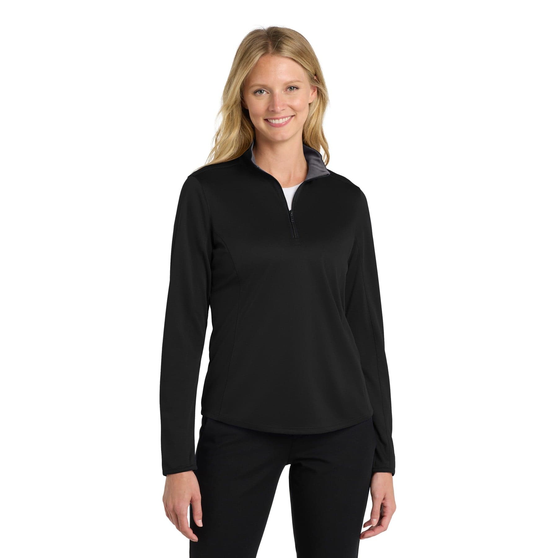 Custom Women's Performance Quarter-Zip with Your Photo or Text