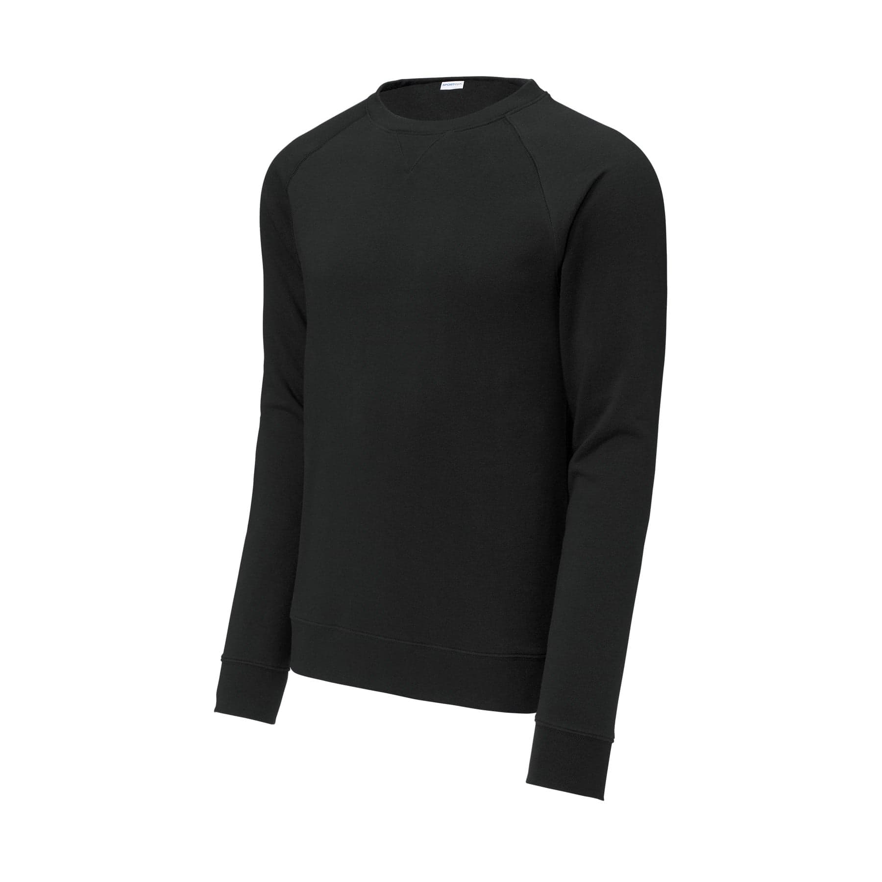 Drive Fleece Crewneck — Black — product photo