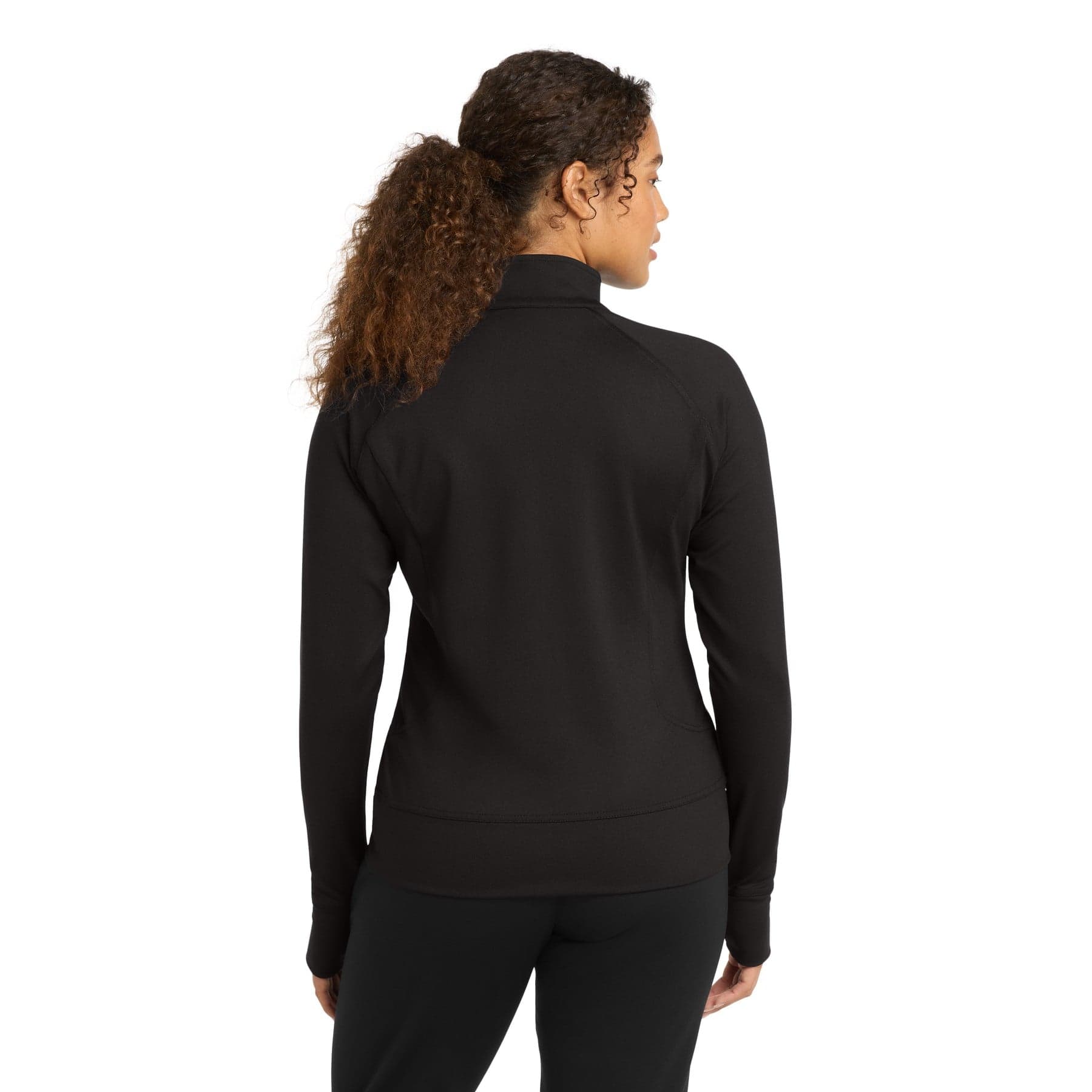 Women's NRG Fitness Jacket — Black — product photo