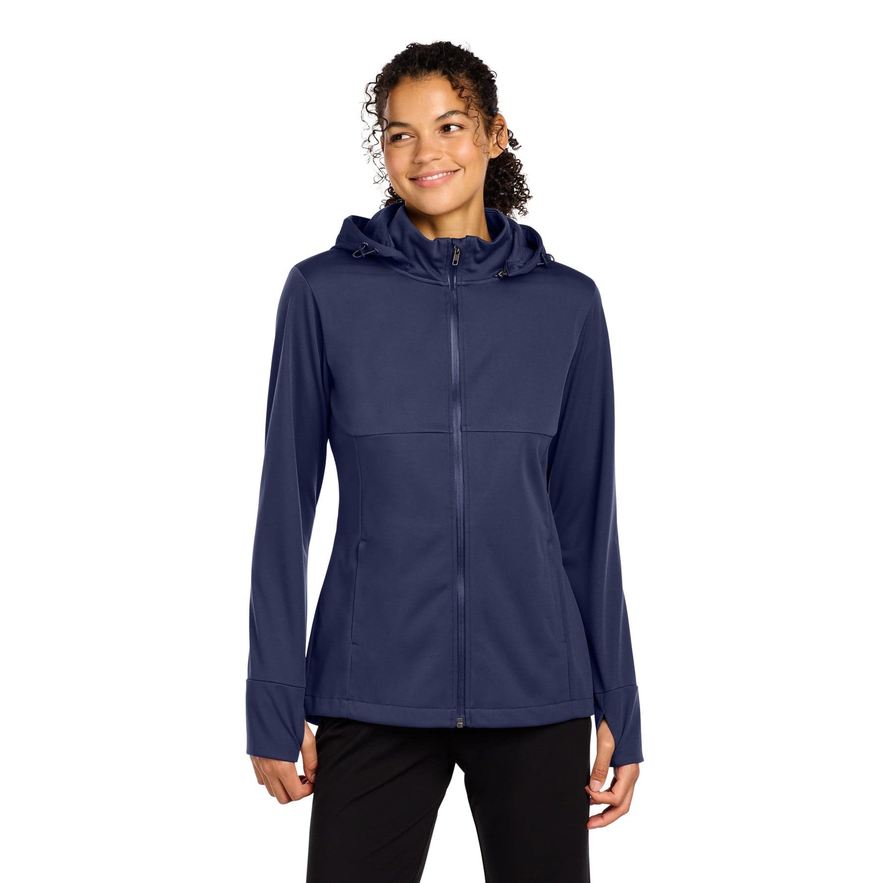 Custom Women's Hooded Soft Shell Jacket with Your Photo or Text