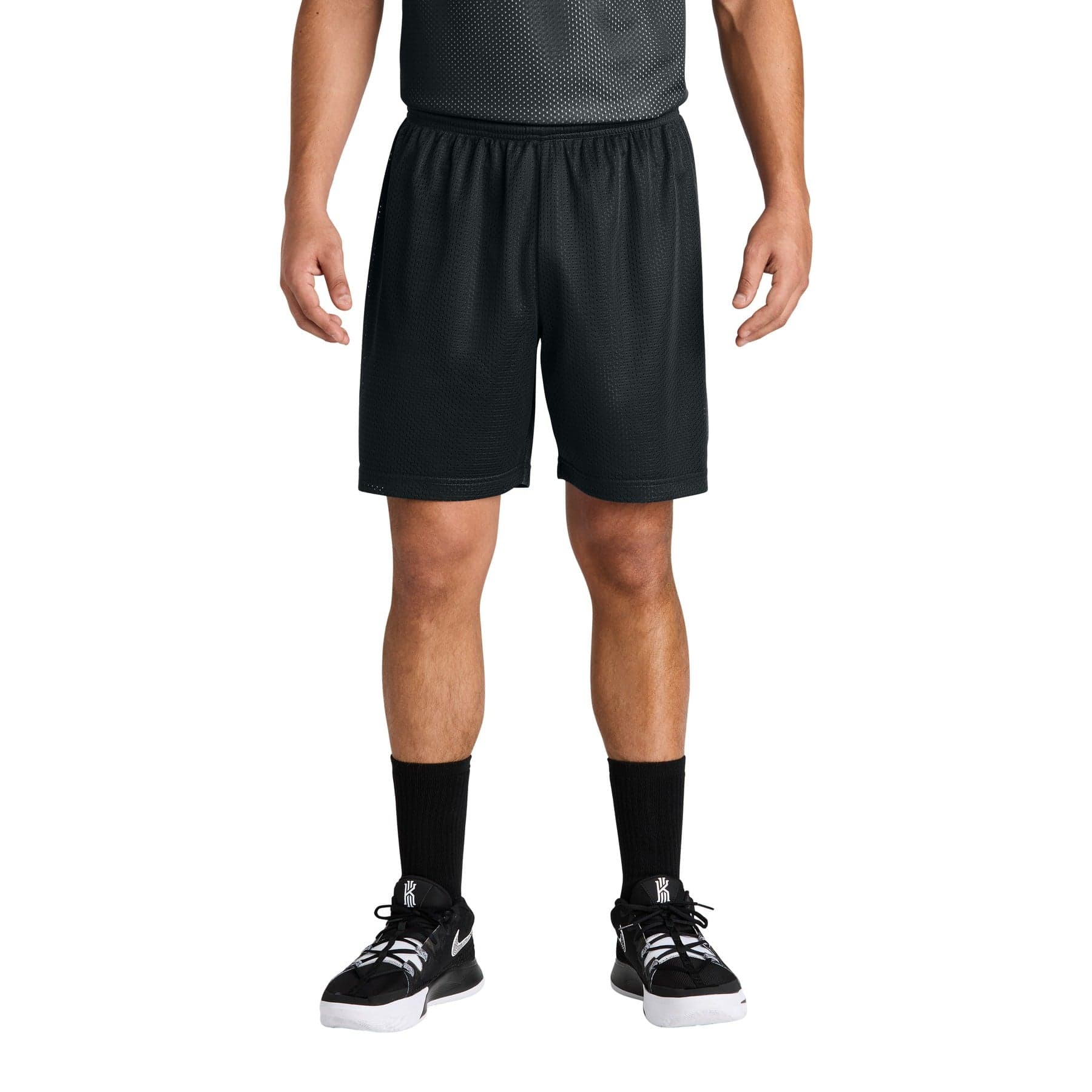 Custom Open-Hole Poly Mesh Shorts with Your Photo or Text