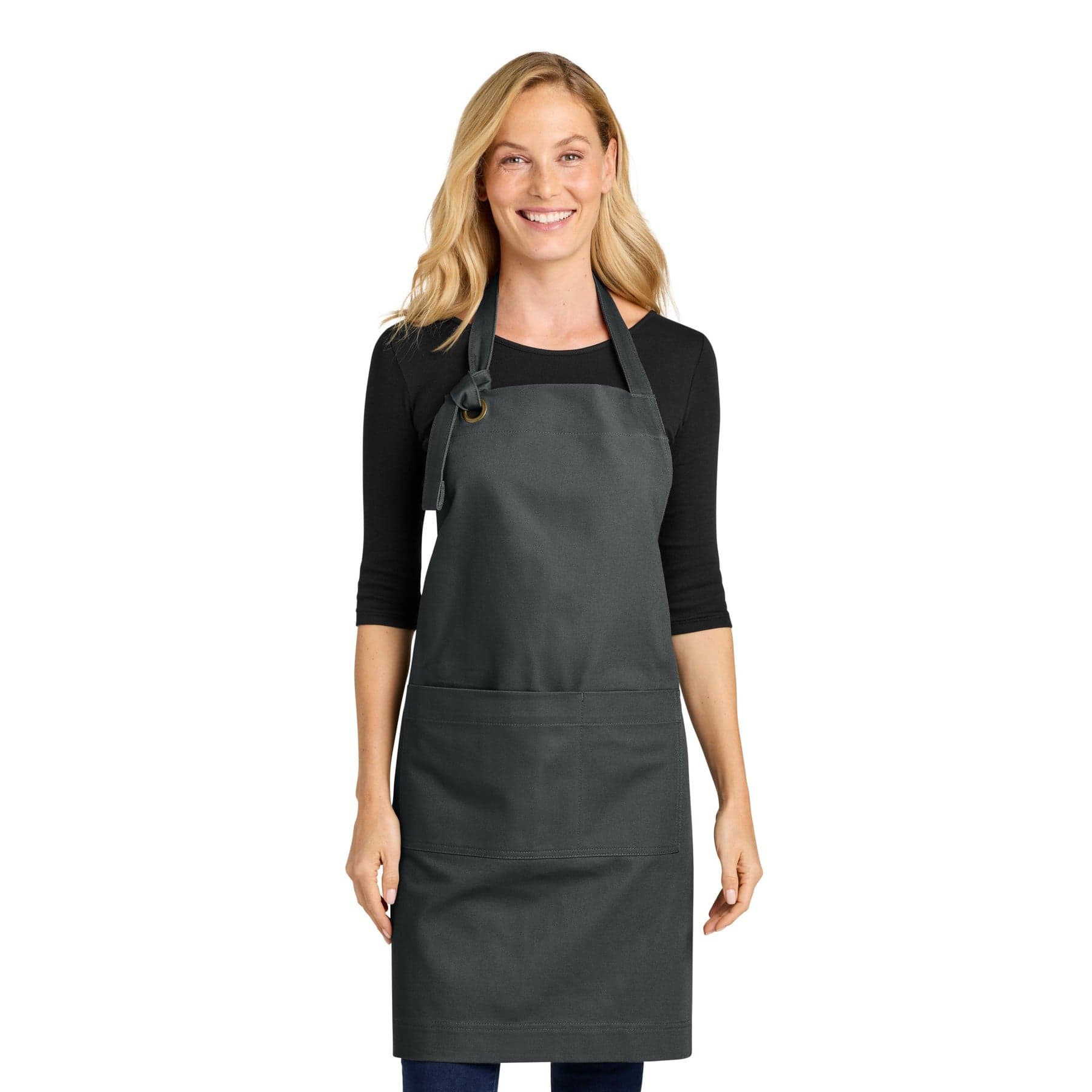 Custom Heavy Cotton Twill Bib Apron with Your Photo or Text