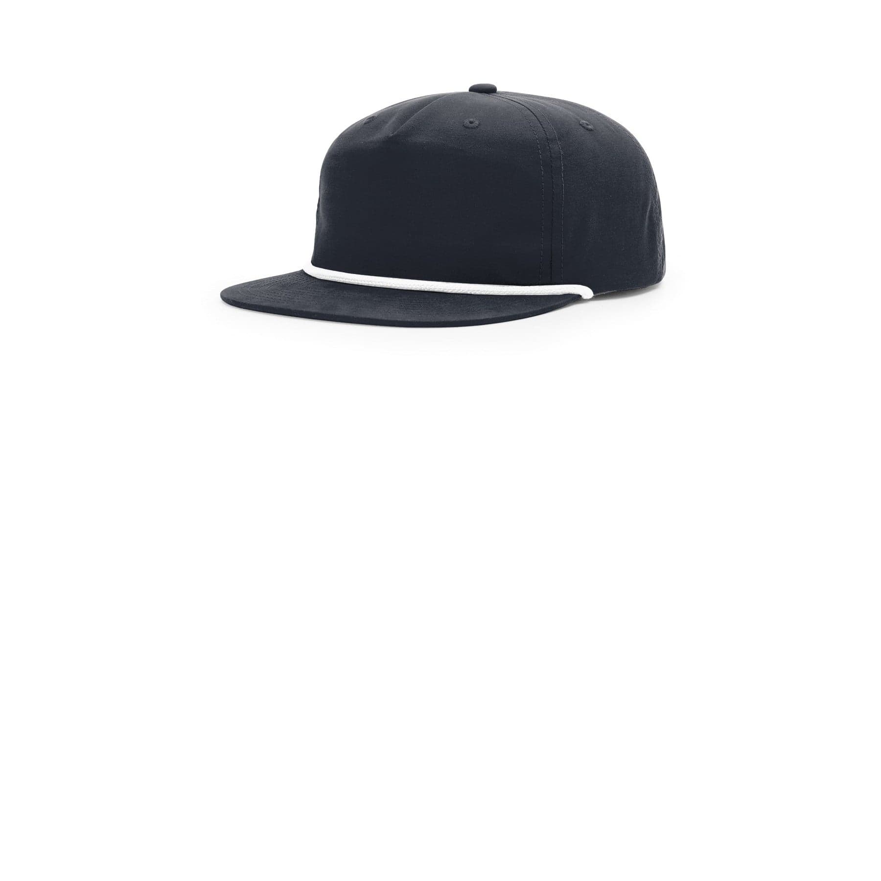Plain navy/ white umpqua gramps cap, front view