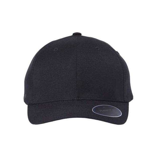 Plain dark grey cap, front view