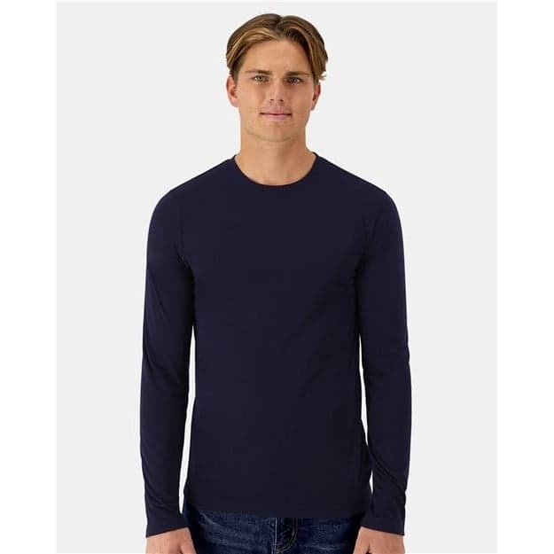 Custom Long Sleeve Shirt with Your Company Name Across the Back