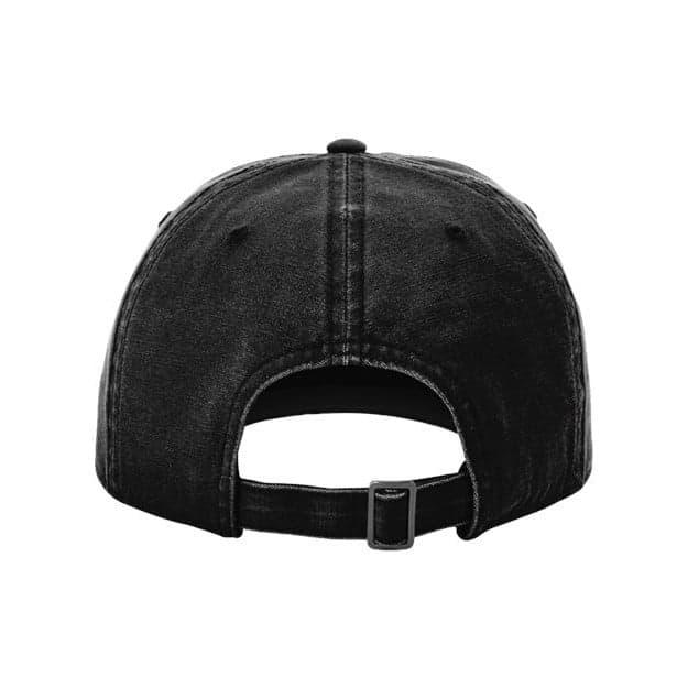 Plain dark grey odell cap, front view