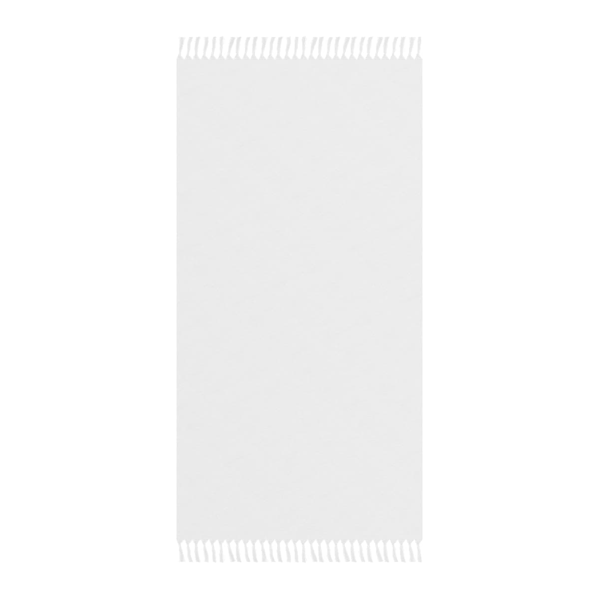 Plain boho beach cloth, front view