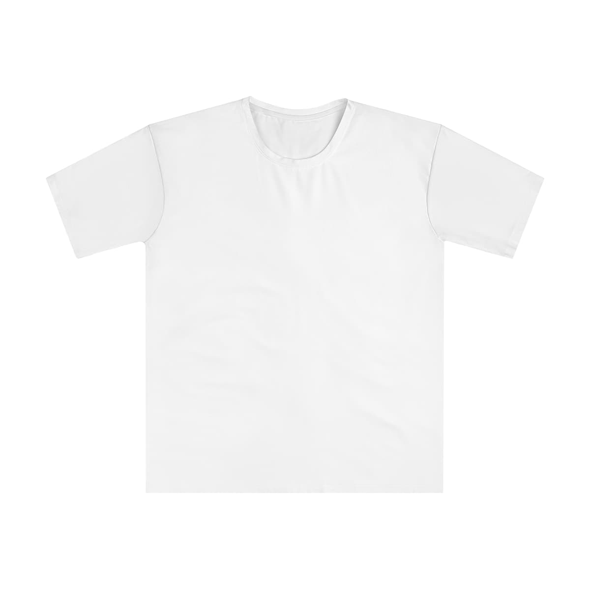 T-shirt da uomo morbida personalizzata con il tuo design a tutta superficie