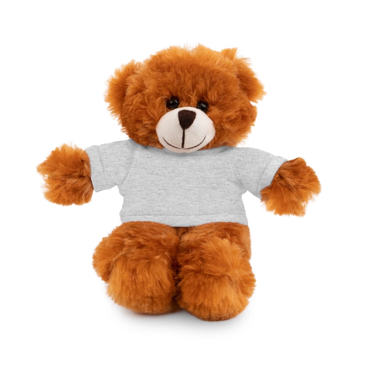 Custom Teddy Bear in a T-Shirt with Your Photo or Name