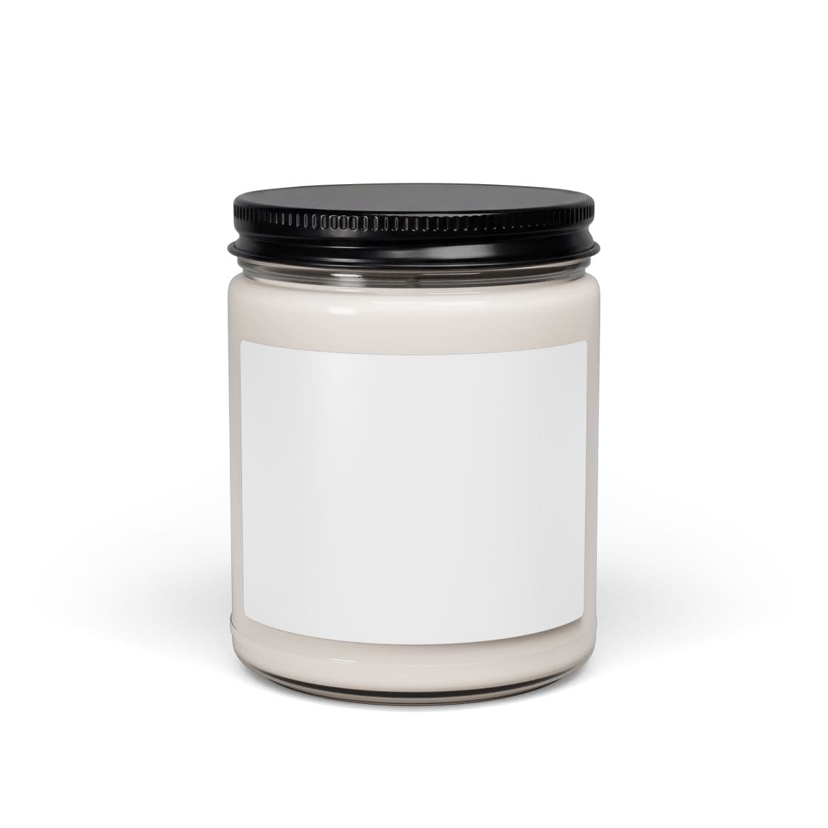 Plain scented soy candle, 9oz, front view