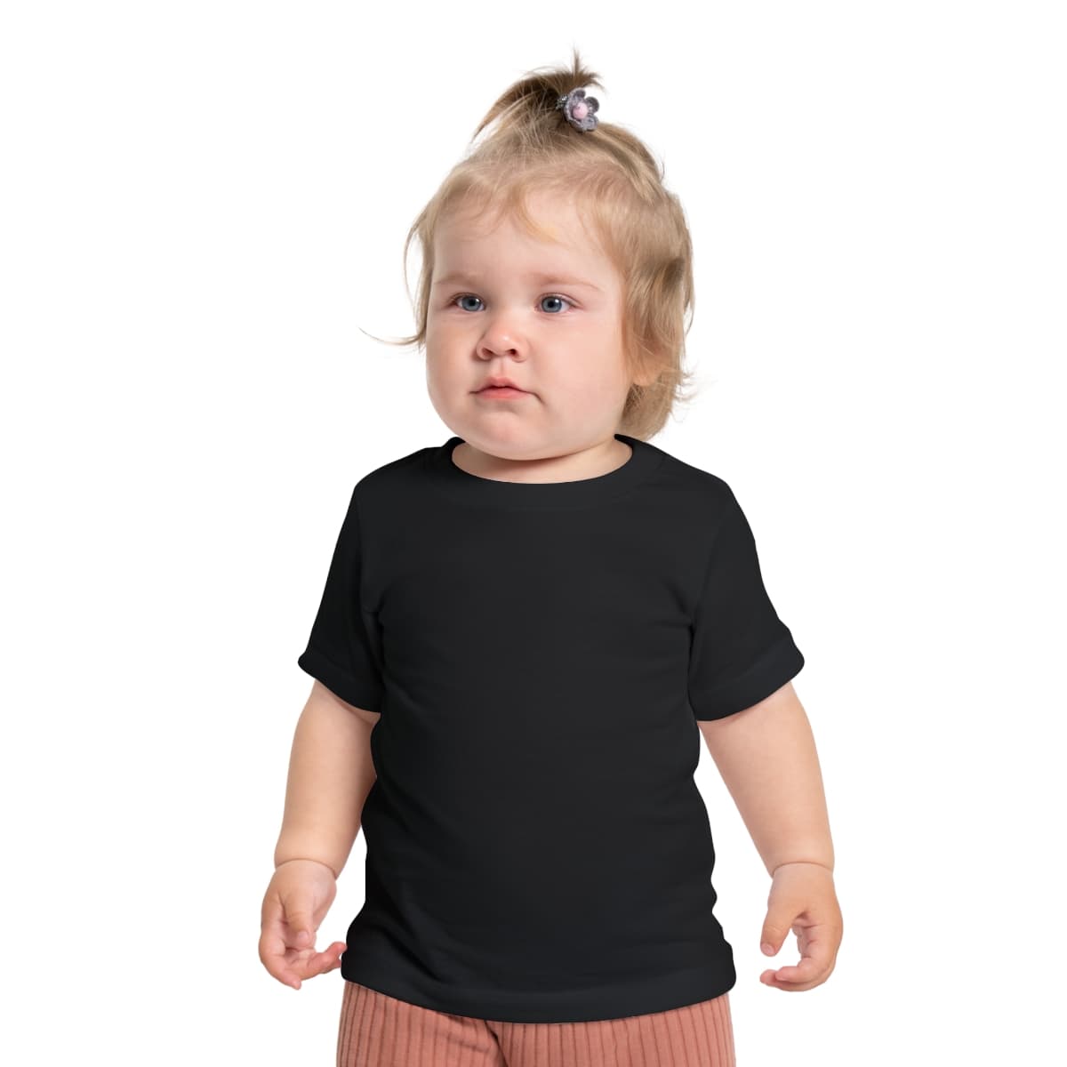 Custom Baby Short Sleeve Cotton T-Shirt with Your Photo or Text