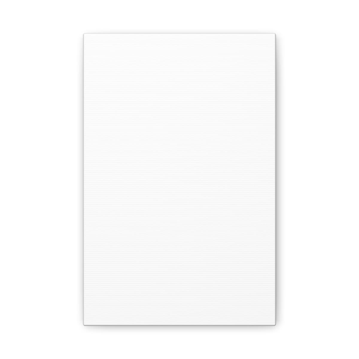 Plain classic canvas, front view