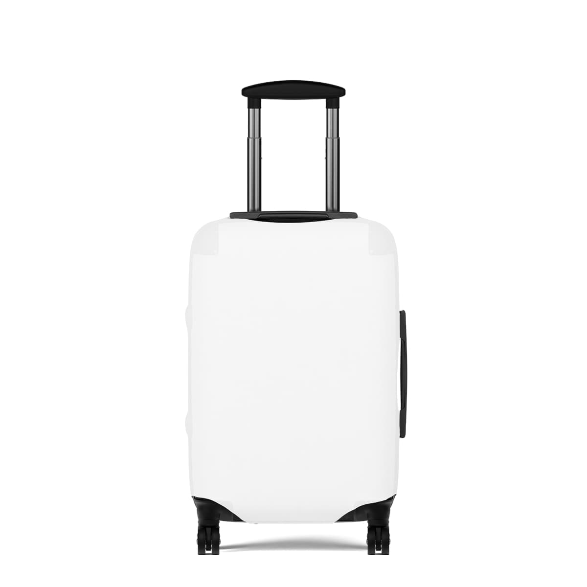 Plain luggage cover, front view